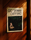 Art Print - Go Skinny Dipping