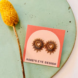 Mind’s Eye Heartburst Post Earrings