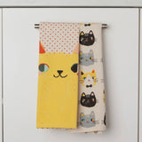 Meow Meow Dish Towels-Set of 2