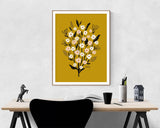 Sunshine Daisies - floral illustration prints