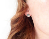 Cloud / Rain Earrings