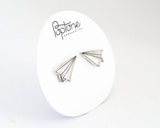 Paper Airplane Stud Earrings