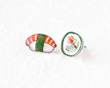 Sushi Food Earrings