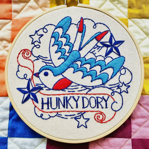 Hunky Dory Embroidery Kit