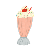 Milkshake - individual sticker