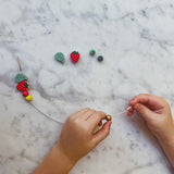 Strawberries Bracelet Beading Kit