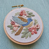 Bluebird Sampler Embroidery Kit