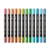 PRO Twin-Tip™ Acrylic Paint Pens - 24 Metallic Colors