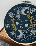 Moonglow Rikrack Embroidery Kits