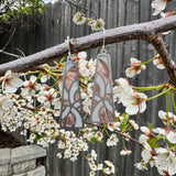 Swirl // Stained Glass Resin Earrings