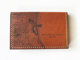 Milwaukee Map Card Wallet