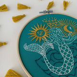 Mermaid Rikrack Embroidery Kits