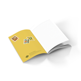 Garden Stamps  Soft Touch Classic Layflat Notebook