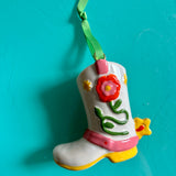 Cowboy Boot Ornament