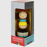 Wooden Rabbit Toy Stacker