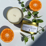 Clementine+Mint Scented Candle
