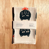 BAD CATS tea towel
