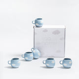 Espresso Ball Mugs stoneware ceramic — Cloud Collection