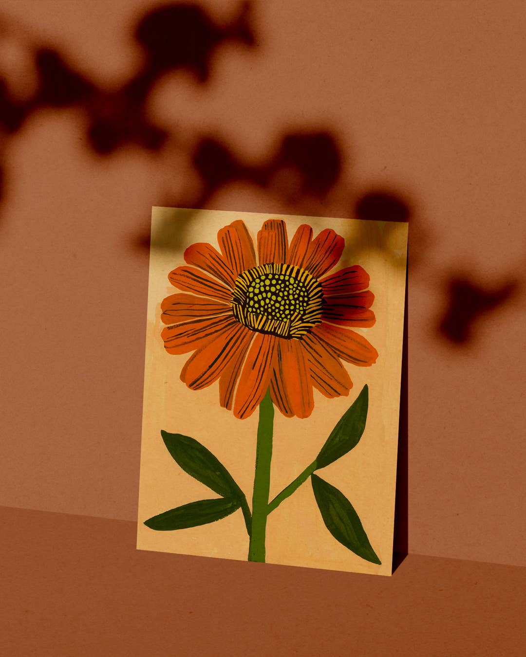 Art Print - Gerbera Daisy – The Waxwing