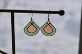 Pinnacle // Stained Glass Resin Earrings