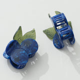 Blueberry Bunch Claw Clip - Small