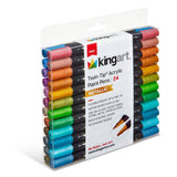 PRO Twin-Tip™ Acrylic Paint Pens - 24 Metallic Colors
