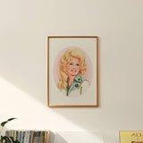 Dolly Parton Portrait Art Print