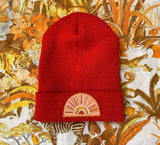 Pink Sun Beanie