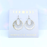 Large Dahlia Earrings