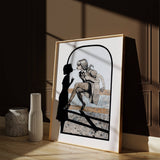 SHADOWPLAY Vibrant Giclée Art Print by Renée Staeck