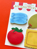 Bite Sized Mini Sticky Tabs: Grocery Trip