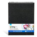 Watercolor Sketchbook - Top Spiral - 10" x 12" - 30 Sheets