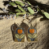 Tracery // Stained Glass Resin Earrings