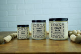 Craft Beer Soy Candle