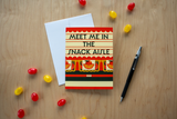 Snack Aisle Soft Touch Greeting Card |