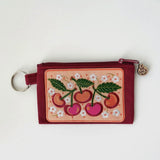 Cherries Keyring Wallet