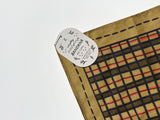 Wonky Plaid Illustrated Cotton Bandana