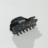 Black Cat Moon Claw Clip - Large