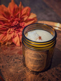 Vintage Wooden Wick Candle – Art Deco 1920s Inspired Scented Candle Gift