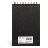 Black Paper DIY Small Sketchbook - 5” x 7.5” - 75 Sheets
