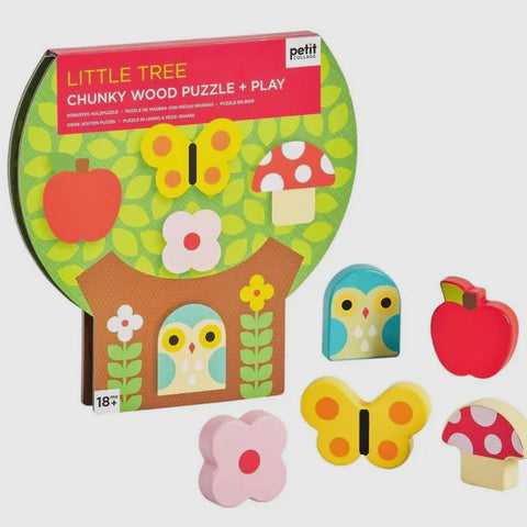 Little Tree: Wooden Puzzle & Play