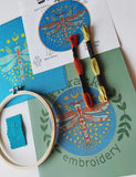 Mystic Dragonfly Rikrack Embroidery Kits