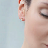 Leaf Petal Stud Earrings