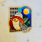 Dear Darlington Nightingale Cityscape Sticker