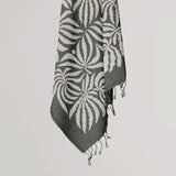 Falling Leaves Turkish Towel/Wrap/Throw Blanket