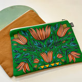 Botanical Zipper Pouch