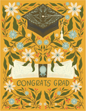 Classic Grad – Cap and Diploma Graduation Greeting Card