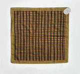 Wonky Plaid Illustrated Cotton Bandana
