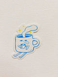 Sticker - sleepy coffee