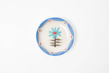 Mini Blue Daisy Trinket Tray-Ceramic Tasting Bowl-Pinch Bowl